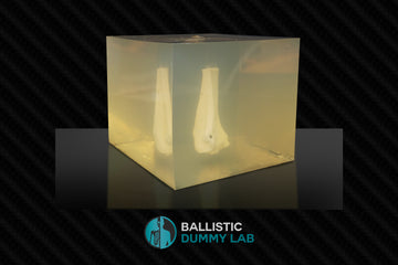 Ballistic Gel Bone Block